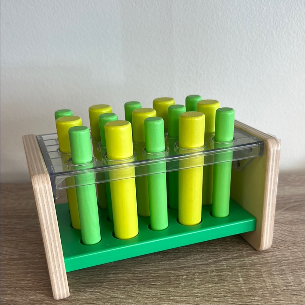Lovevery Wooden Posting Stand Peg Puzzle